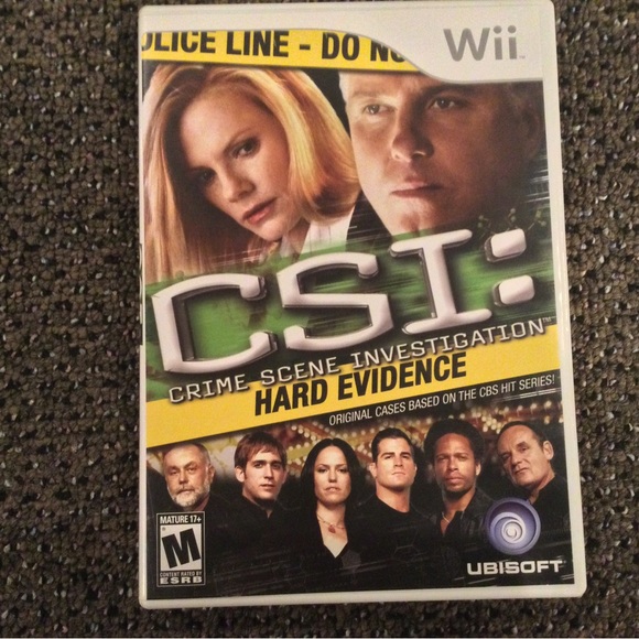 CSI: Crime Scene Investigation - Hard Evidence (Nintendo Wii, 2008) - Picture 2 of 2